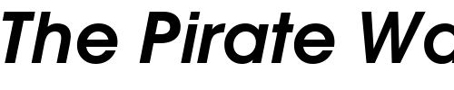 Font : ITC-Avant-Garde-Demi-Oblique-SWA Custom Text : The Pirate Way Test your own text here Click to download or to view this font on a tshirt that can be custom printed in Bali