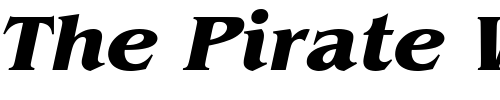 Font : ITC-Benguiat-Bold-Italic Custom Text : The Pirate Way Test your own text here Click to download or to view this font on a tshirt that can be custom printed in Bali