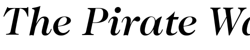 Font : ITC-Caslon-224-LT-Medium-Italic Custom Text : The Pirate Way Test your own text here Click to download or to view this font on a tshirt that can be custom printed in Bali