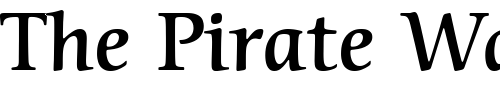 Font : ITC-Cerigo-LT-Medium Custom Text : The Pirate Way Test your own text here Click to download or to view this font on a tshirt that can be custom printed in Bali