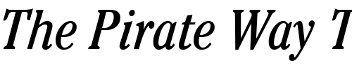 Font : ITC-Cheltenham-LT-Book-Condensed-Italic Custom Text : The Pirate Way Test your own text here Click to download or to view this font on a tshirt that can be custom printed in Bali