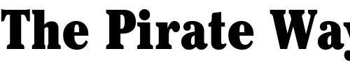 Font : ITC-Cheltenham-LT-Ultra-Condensed Custom Text : The Pirate Way Test your own text here Click to download or to view this font on a tshirt that can be custom printed in Bali