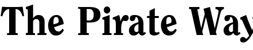 Font : ITC-Clearface-LT-Heavy Custom Text : The Pirate Way Test your own text here Click to download or to view this font on a tshirt that can be custom printed in Bali