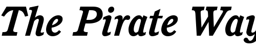 Font : ITC-Cushing-LT-Bold-Italic Custom Text : The Pirate Way Test your own text here Click to download or to view this font on a tshirt that can be custom printed in Bali