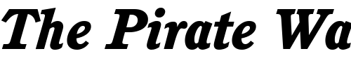 Font : ITC-Cushing-LT-Heavy-Italic Custom Text : The Pirate Way Test your own text here Click to download or to view this font on a tshirt that can be custom printed in Bali