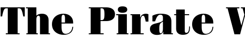 Font : ITC-Fenice-LT-Ultra Custom Text : The Pirate Way Test your own text here Click to download or to view this font on a tshirt that can be custom printed in Bali