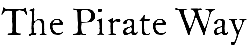 Font : ITC-Founders-Caslon-12-Roman Custom Text : The Pirate Way Test your own text here Click to download or to view this font on a tshirt that can be custom printed in Bali
