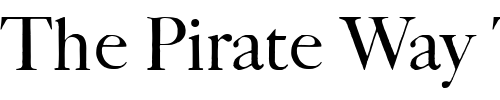 Font : ITC-Founders-Caslon-42-Roman Custom Text : The Pirate Way Test your own text here Click to download or to view this font on a tshirt that can be custom printed in Bali