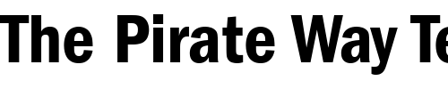Font : ITC-Franklin-Gothic-LT-Demi-Condensed Custom Text : The Pirate Way Test your own text here Click to download or to view this font on a tshirt that can be custom printed in Bali