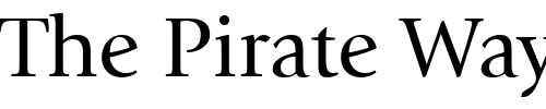 Font : ITC-Giovanni-LT-Book Custom Text : The Pirate Way Test your own text here Click to download or to view this font on a tshirt that can be custom printed in Bali