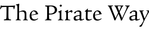 Font : ITC-Legacy-Serif-LT-Book Custom Text : The Pirate Way Test your own text here Click to download or to view this font on a tshirt that can be custom printed in Bali