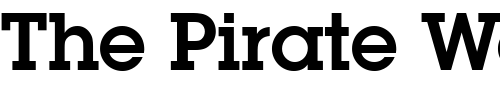 Font : ITC-Lubalin-Graph-LT-Demi Custom Text : The Pirate Way Test your own text here Click to download or to view this font on a tshirt that can be custom printed in Bali