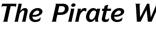 Font : ITC-Symbol-LT-Bold-Italic Custom Text : The Pirate Way Test your own text here Click to download or to view this font on a tshirt that can be custom printed in Bali