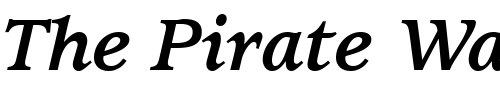 Font : ITC-Usherwood-LT-Bold-Italic Custom Text : The Pirate Way Test your own text here Click to download or to view this font on a tshirt that can be custom printed in Bali