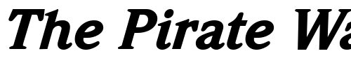 Font : ITC-Weidemann-LT-Black-Italic Custom Text : The Pirate Way Test your own text here Click to download or to view this font on a tshirt that can be custom printed in Bali