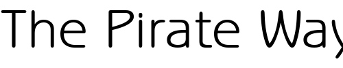 Font : ITCBenguiatGothic-Book Custom Text : The Pirate Way Test your own text here Click to download or to view this font on a tshirt that can be custom printed in Bali