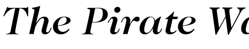 Font : ITCCaslon224-Medium-Italic Custom Text : The Pirate Way Test your own text here Click to download or to view this font on a tshirt that can be custom printed in Bali