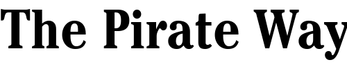 Font : ITCCheltenham-Condensed-Bold Custom Text : The Pirate Way Test your own text here Click to download or to view this font on a tshirt that can be custom printed in Bali