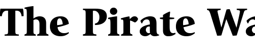 Font : ITCGiovanni-Black Custom Text : The Pirate Way Test your own text here Click to download or to view this font on a tshirt that can be custom printed in Bali