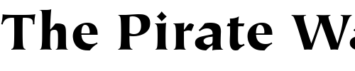 Font : ITCTiepolo-Black Custom Text : The Pirate Way Test your own text here Click to download or to view this font on a tshirt that can be custom printed in Bali