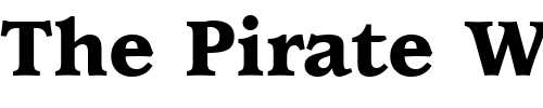 Font : ITCUsherwood-Black Custom Text : The Pirate Way Test your own text here Click to download or to view this font on a tshirt that can be custom printed in Bali