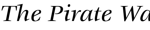 Font : ITCVeljovic-Medium-Italic Custom Text : The Pirate Way Test your own text here Click to download or to view this font on a tshirt that can be custom printed in Bali