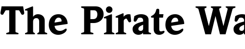 Font : ITCWeidemann-Black Custom Text : The Pirate Way Test your own text here Click to download or to view this font on a tshirt that can be custom printed in Bali