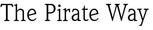 Font : ITCWeidemann-Book Custom Text : The Pirate Way Test your own text here Click to download or to view this font on a tshirt that can be custom printed in Bali