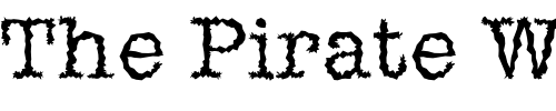 Font : IceAgeD Custom Text : The Pirate Way Test your own text here Click to download or to view this font on a tshirt that can be custom printed in Bali