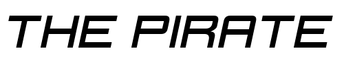 Font : Ignis-et-Glacies-Sharp-Italic Custom Text : The Pirate Way Test your own text here Click to download or to view this font on a tshirt that can be custom printed in Bali
