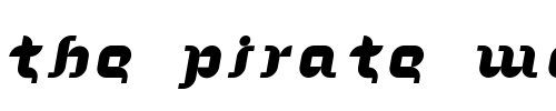 Font : In-the-arms-of-sleep Custom Text : The Pirate Way Test your own text here Click to download or to view this font on a tshirt that can be custom printed in Bali
