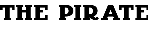 Font : InfantylFat Custom Text : The Pirate Way Test your own text here Click to download or to view this font on a tshirt that can be custom printed in Bali