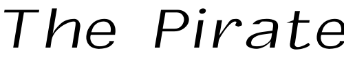 Font : InformalOblique-Wd Custom Text : The Pirate Way Test your own text here Click to download or to view this font on a tshirt that can be custom printed in Bali