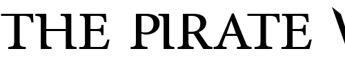 Font : InfraRed-Bold Custom Text : The Pirate Way Test your own text here Click to download or to view this font on a tshirt that can be custom printed in Bali