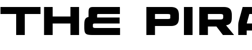 Font : Injekuta-Bl Custom Text : The Pirate Way Test your own text here Click to download or to view this font on a tshirt that can be custom printed in Bali