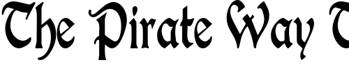 Font : InnkeeperCondensed Custom Text : The Pirate Way Test your own text here Click to download or to view this font on a tshirt that can be custom printed in Bali