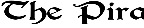 Font : InnkeeperExtended Custom Text : The Pirate Way Test your own text here Click to download or to view this font on a tshirt that can be custom printed in Bali