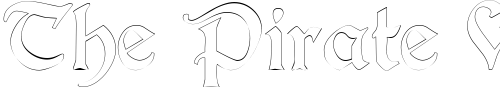 Font : InnkeeperOutline Custom Text : The Pirate Way Test your own text here Click to download or to view this font on a tshirt that can be custom printed in Bali