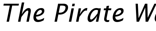 Font : Insight-Sans-SSi-Italic Custom Text : The Pirate Way Test your own text here Click to download or to view this font on a tshirt that can be custom printed in Bali