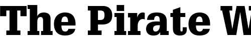 Font : Installation-Black-SSi-Black Custom Text : The Pirate Way Test your own text here Click to download or to view this font on a tshirt that can be custom printed in Bali