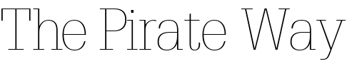 Font : InstallationLightSSK-Regular Custom Text : The Pirate Way Test your own text here Click to download or to view this font on a tshirt that can be custom printed in Bali