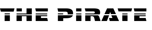 Font : Interceptor-Nitro Custom Text : The Pirate Way Test your own text here Click to download or to view this font on a tshirt that can be custom printed in Bali
