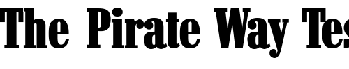Font : Interese-Display-SSi Custom Text : The Pirate Way Test your own text here Click to download or to view this font on a tshirt that can be custom printed in Bali