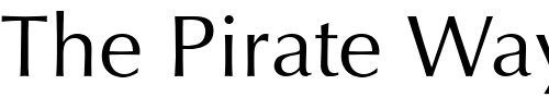 Font : Interface-SSi Custom Text : The Pirate Way Test your own text here Click to download or to view this font on a tshirt that can be custom printed in Bali
