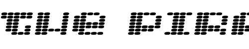Font : Intergalaktika-2 Custom Text : The Pirate Way Test your own text here Click to download or to view this font on a tshirt that can be custom printed in Bali