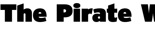 Font : Interstate-UltraBlack Custom Text : The Pirate Way Test your own text here Click to download or to view this font on a tshirt that can be custom printed in Bali