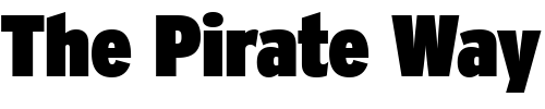 Font : Interstate-UltraBlack-Cond Custom Text : The Pirate Way Test your own text here Click to download or to view this font on a tshirt that can be custom printed in Bali
