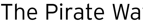 Font : InterstatePlus-Light Custom Text : The Pirate Way Test your own text here Click to download or to view this font on a tshirt that can be custom printed in Bali