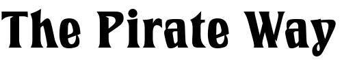 Font : IntrospectURWTBolCon Custom Text : The Pirate Way Test your own text here Click to download or to view this font on a tshirt that can be custom printed in Bali