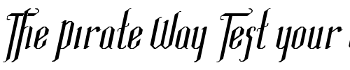 Font : Ipswich-Extended-Italic Custom Text : The Pirate Way Test your own text here Click to download or to view this font on a tshirt that can be custom printed in Bali